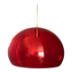 Kartell suspension red bubble