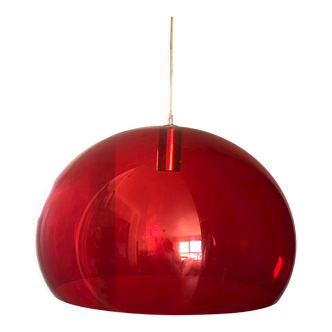 Kartell suspension red bubble
