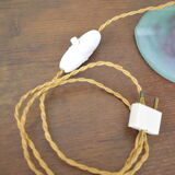 glass paste lamp foot by A. France