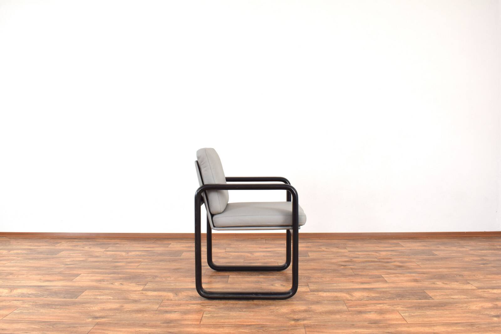 Mid-Century Leather Lounge Chairs by Burkhard Vogtherr for Rosenthal, 1970s