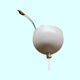 Danish Vintage Pendant Light 1970s | Mid Century Scandinavian Modern Lighting | White