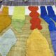 Colorful Beni Ourain rug 150/250