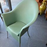 Lord YO armchair by Philippe Starck for Aleph / Kartell – celadon green
