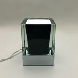 Fabbian Cubetto GU10 chrome/black table lamp