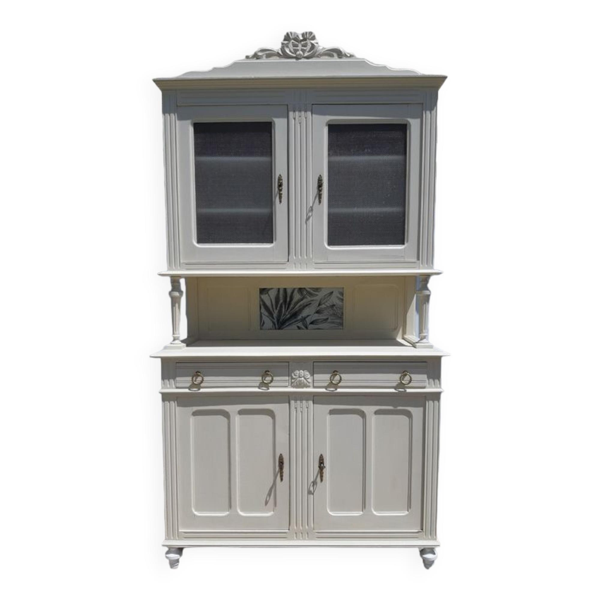 Vintage double body Parisian style kitchen buffet