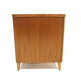 Scandinavian elm desk, by Swedish Modern, Sweden, 1940