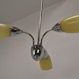 Mid-century Designed Chandelier by Elektroinstala Decin,Czechoslovakia,1970's.