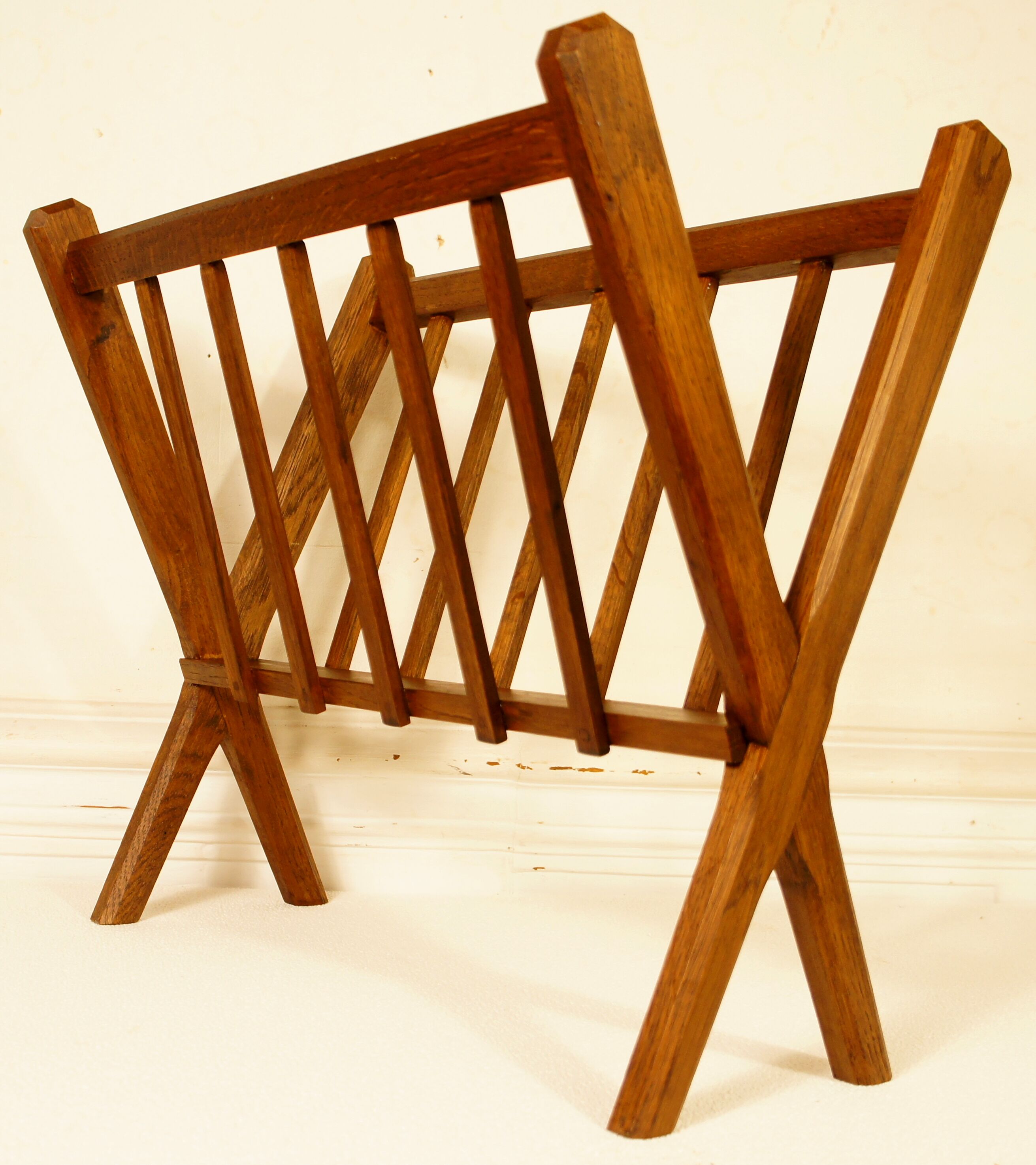 Vintage oak magazine