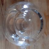 Crystal carafe and night glass