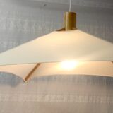 Scandinavian wood and canvas suspension – 60s/70s