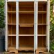 Parisian art deco wardrobe solid oak 1930