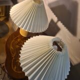 pair of bedside lamps solid wood Scandinavian design 31x25 electric change