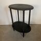 Gueridon double plateaux annees 50
