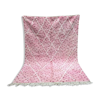 Tapis beniourain rose 207x297cm