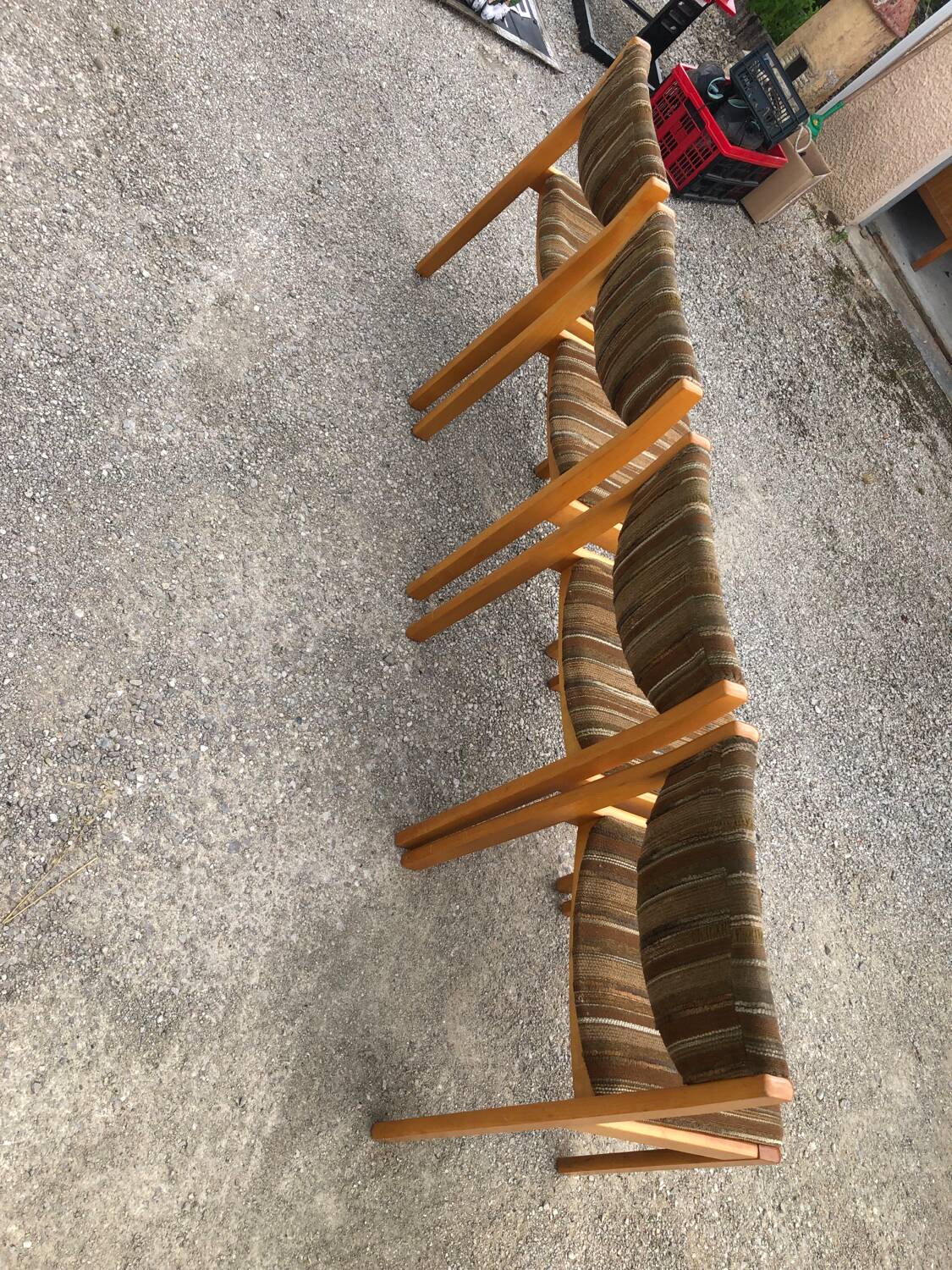 Set of 4 Baumann chairs