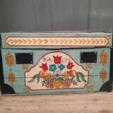Norman painted chest