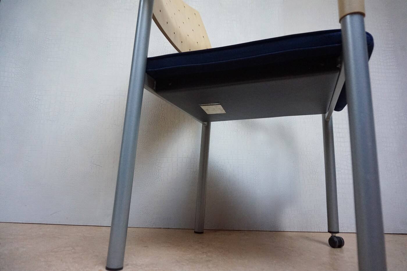 Set of 5 dining or conference chairs by Wiesner Hager and designed by Arge2