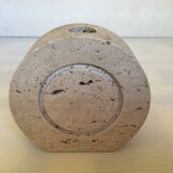 Fratelli Mannelli travertine soliflore vase