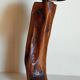 Free-form solid wood pose lamp in 1950s