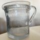 Produit BHV Pichet de verre bullé 1960