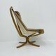 Falcon Leather Lounge Chair by Sigurd Ressel for Vatne Møbler, 1970s