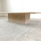 Travertine Coffee Table 1970s, Italy