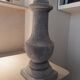Lamp base balusters in stone