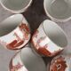 Lot de 6 tasses de thé, JAPON