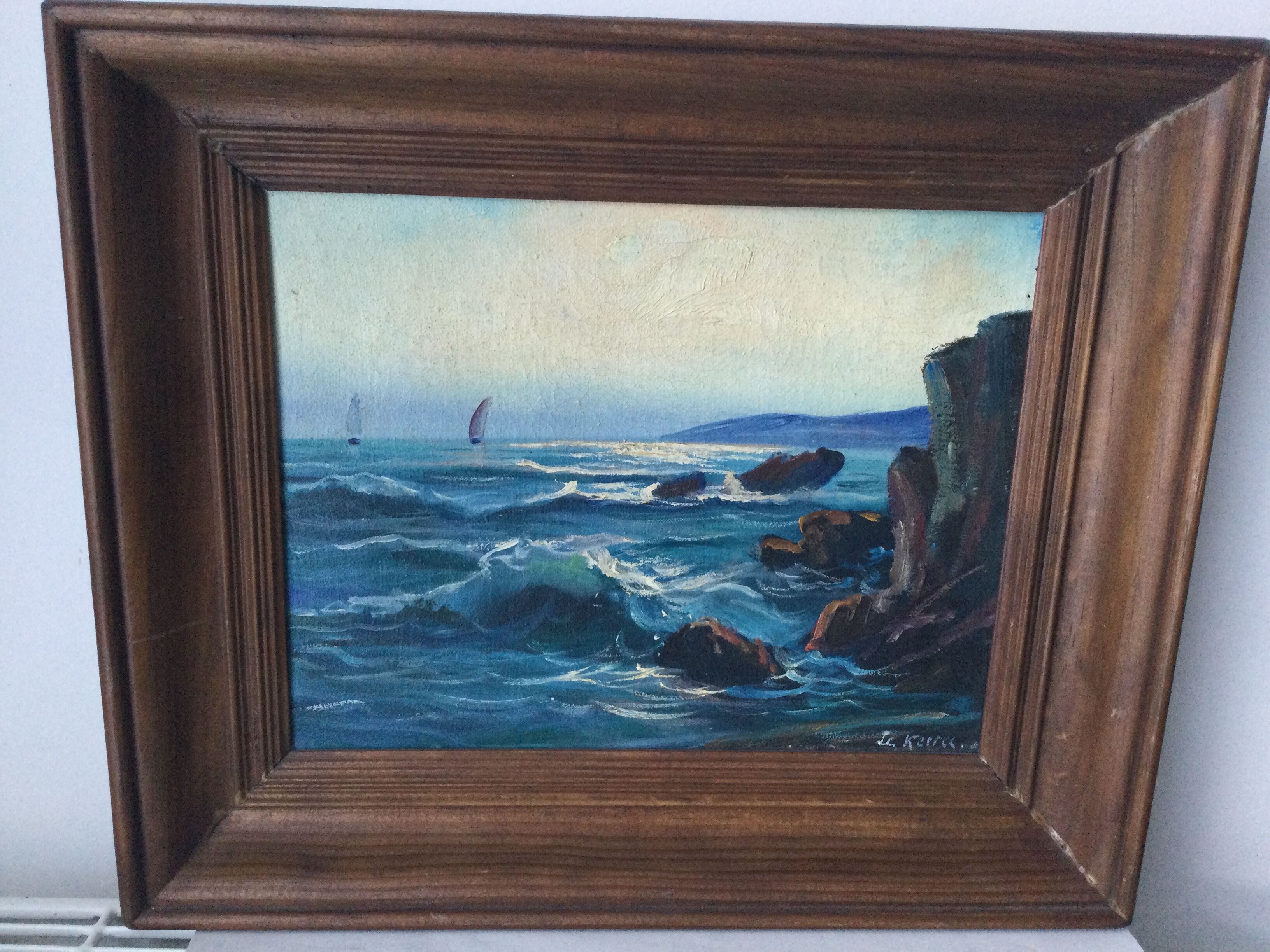 Marine signed Le Kerrec