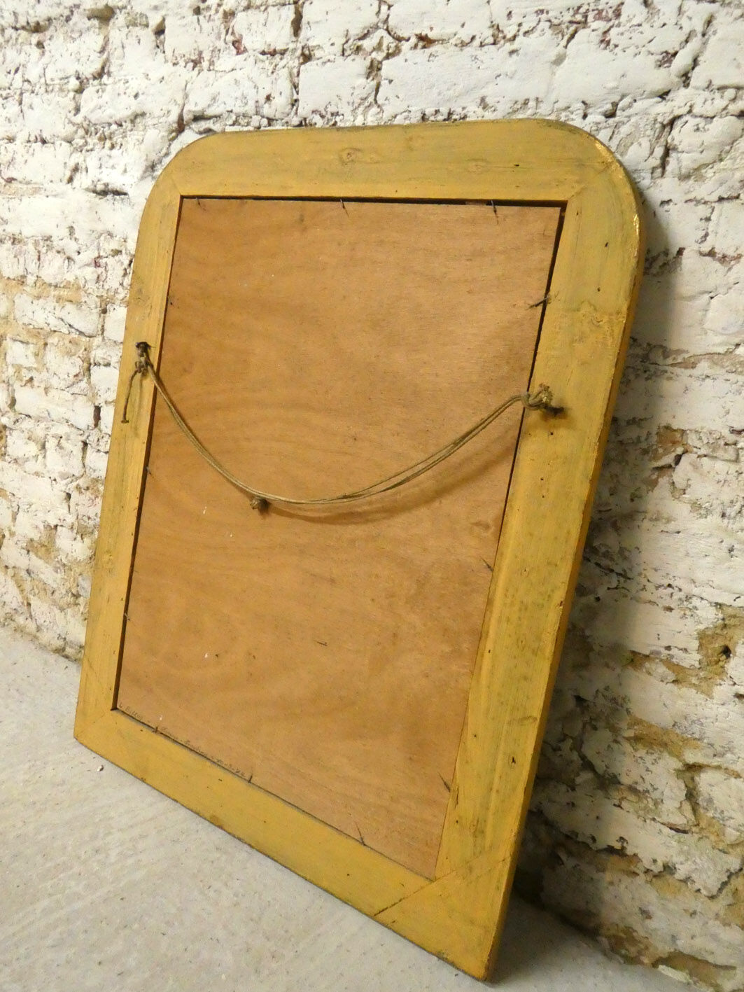 Louis Philippe mirror in gilded wood
