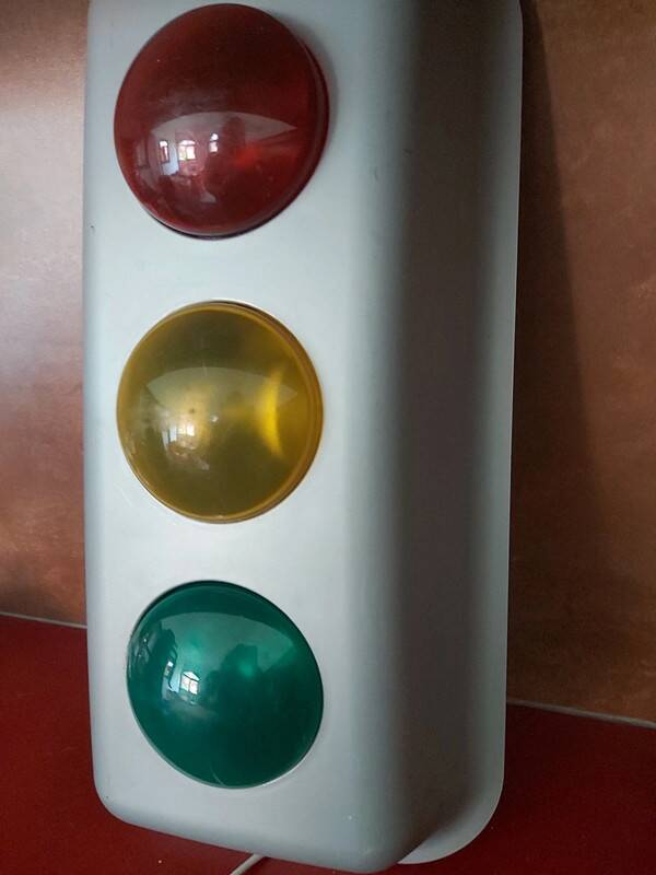 Ikea traffic light wall light