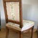 Low chair Louis XVI cherry pegged early nineteenth era
