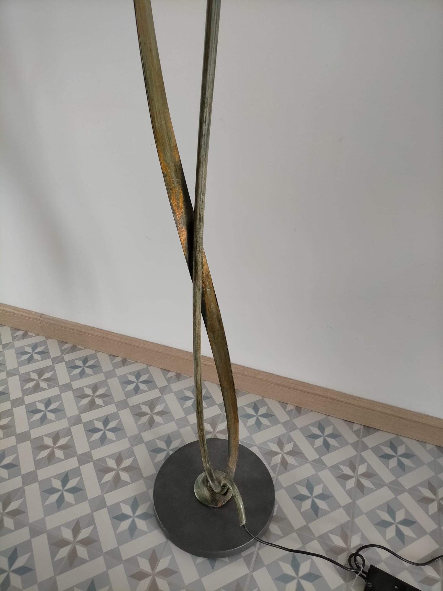 Floor lamp Masca Italy may flower designer Massimo Sacconi