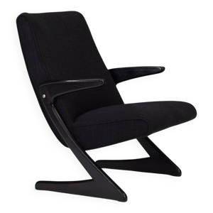 Fauteuil Z lounge attribué - 1960