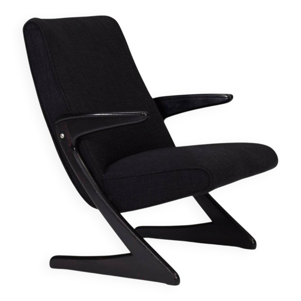 Fauteuil Z lounge attribué à Bengt Ruda pour Nordiska, Suède, 1960