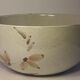 Sandstone salad bowl 23,5cm diameter vintage flat hollow