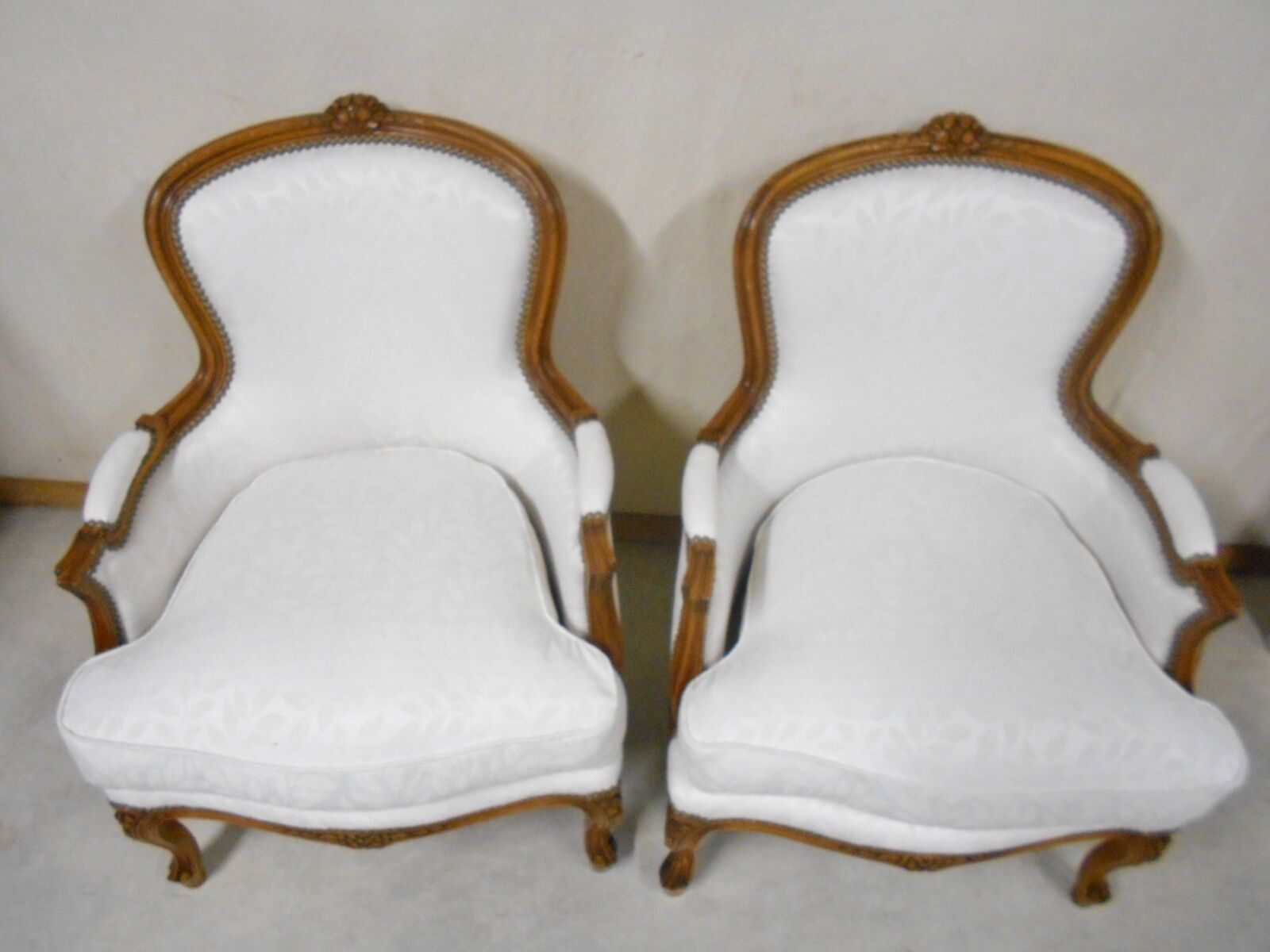 Pair of bergères
