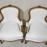 Pair of bergères