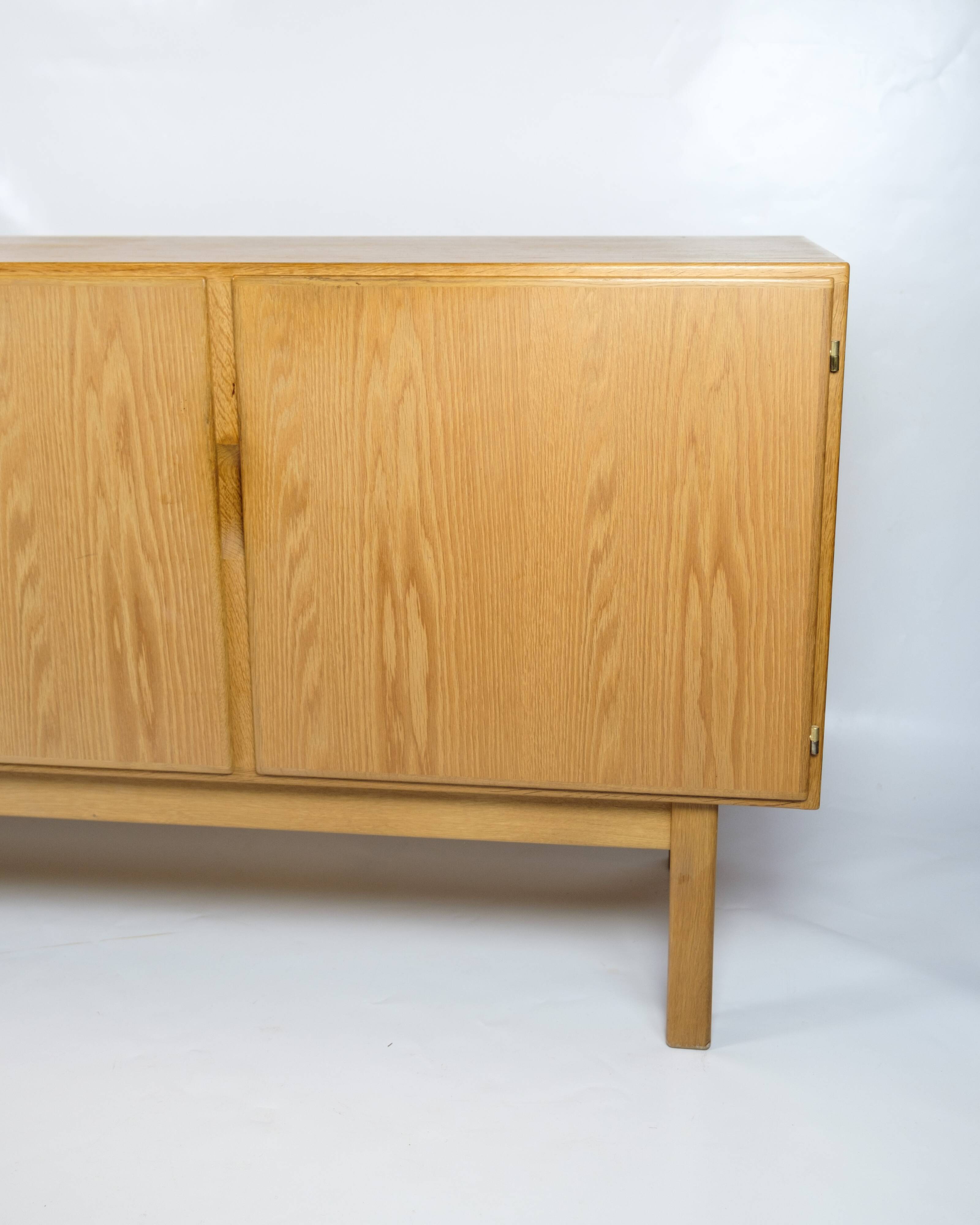 Sideboard Made In Light Oak, Danish Design From 1960s