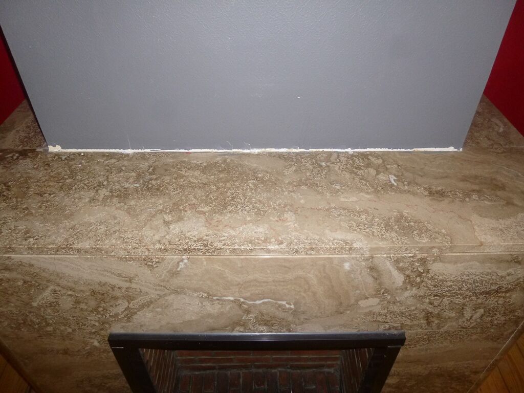 Art Deco marble fireplace 1930
