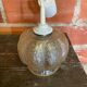 Vintage Transparent Moulded Glass Suspension #D444