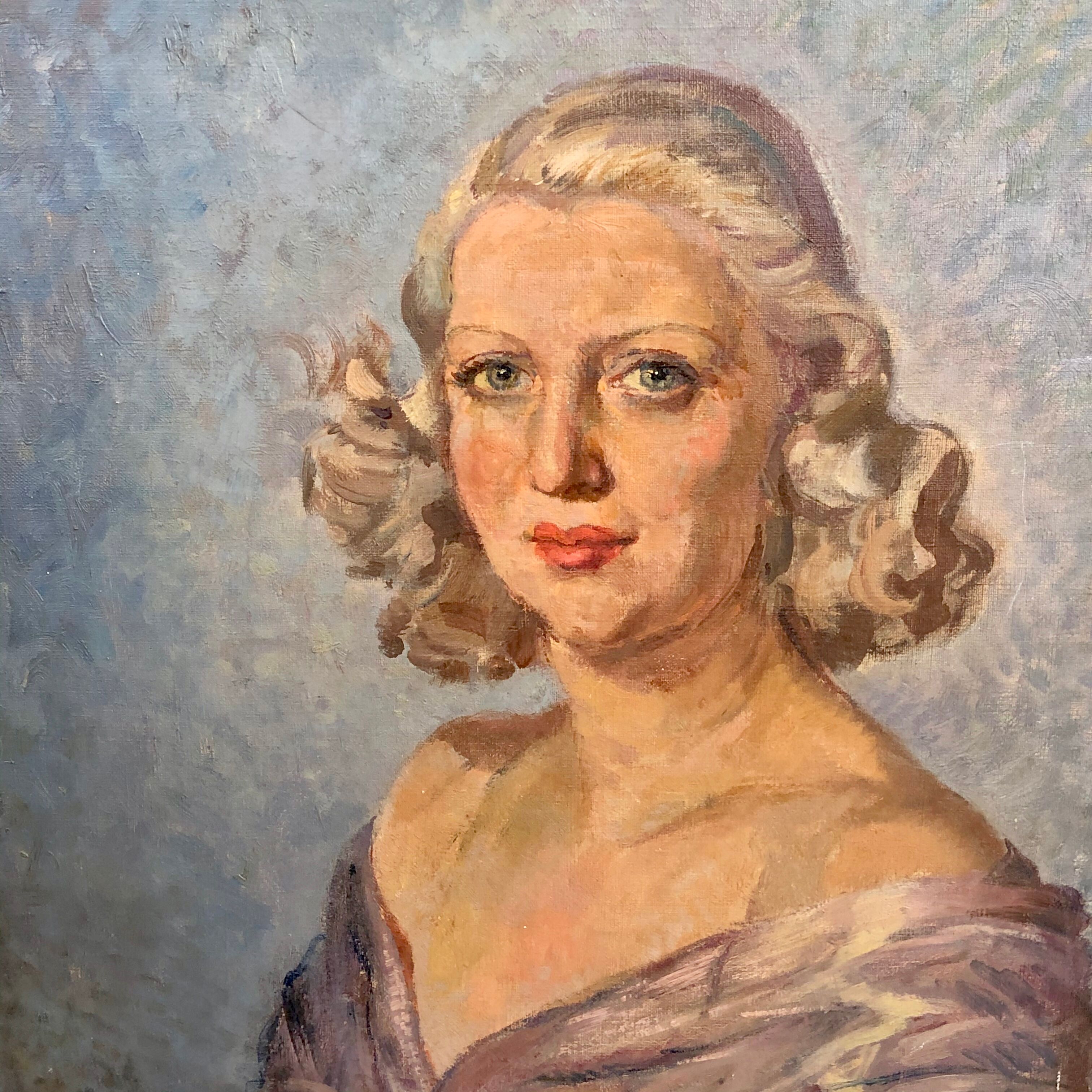 Portrait de femme 1945