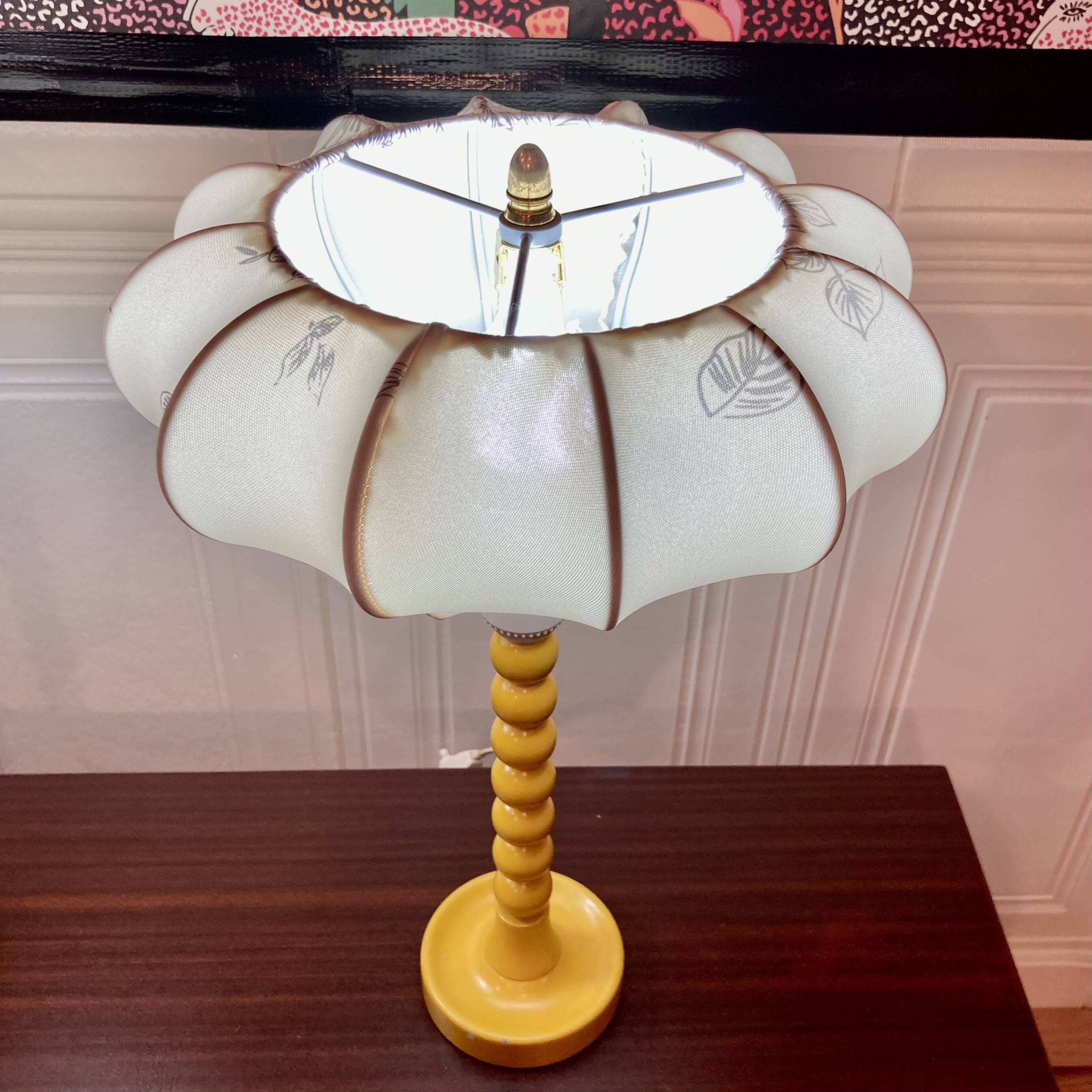 Pair of Scandinavian design lamps from the 1960s.