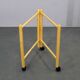Jens Quistgaard Danish birch 2-tier round trolley Lazy Susan, 1970s
