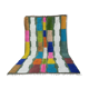 Large multicoloured Beni Ouarain rug 300x200 cm – Handmade wool