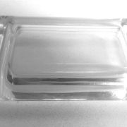 Vide poche cristal Années 60 Largeur 17,5 cm