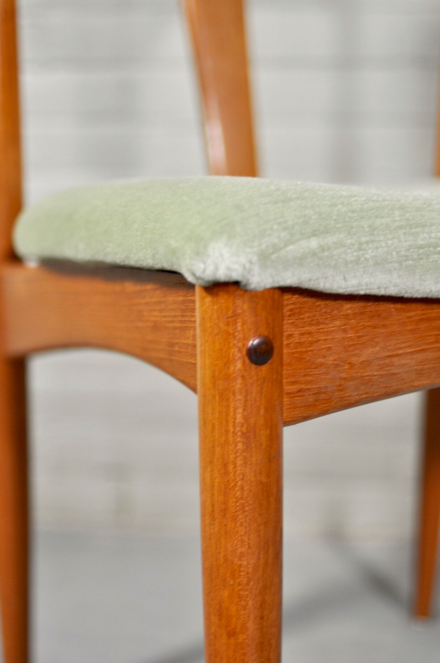 Set of 8 teak 'Juliane' Dining Chairs by Johannes Andersen