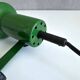 ELBE 4485 Deco Domo clamp lamp green, 80's