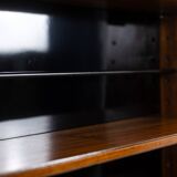 “Double-sided” rosewood bookcase on casters. Circa 1960. LS58761008H