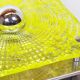 Unique 1970s Italian Murano glass wall lamp